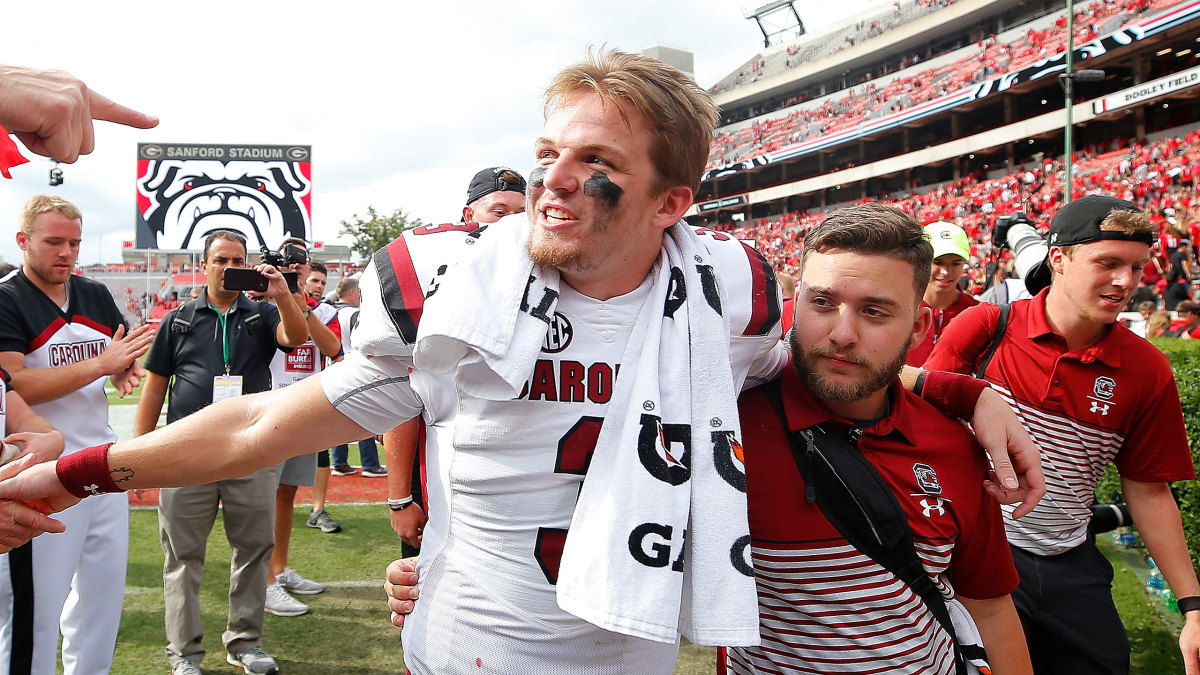 Ryan Hilinski South carolina georgia injury